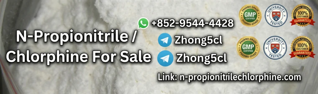 Buy N-Propionitrile-Chlorphine - Order Now Logo