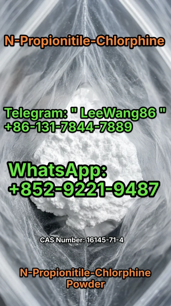 Buy N-Propionitrile-Chlorphine 99.9% pharma-grade online - WhatsApp [+852-9221-9487]